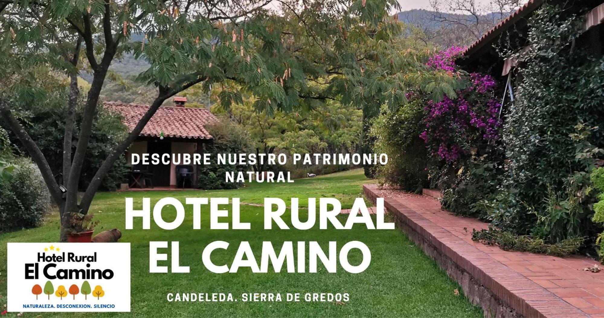 Hotel Rural El Camino Канделеда Екстериор снимка